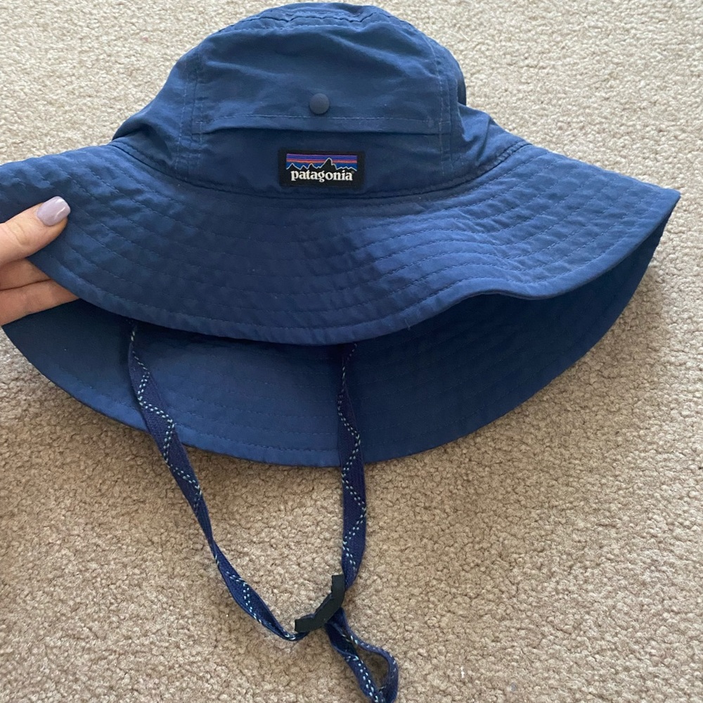 Patagonia Navy Blue Bucket Hat